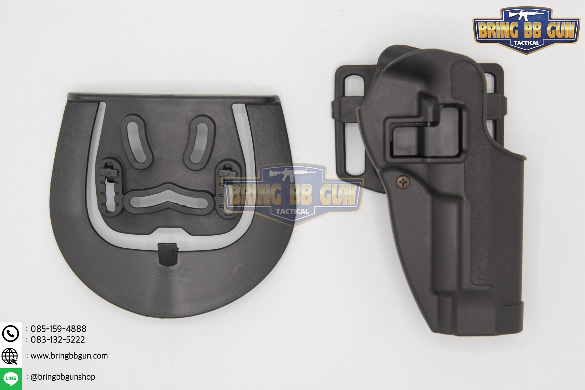 ซองปืนพกนอก ทรง Black Hawk รุ่น Beretta สำหรับปืน : Beretta 92/96 (รุ่นไม่มีรางล่างเท่านั้น)