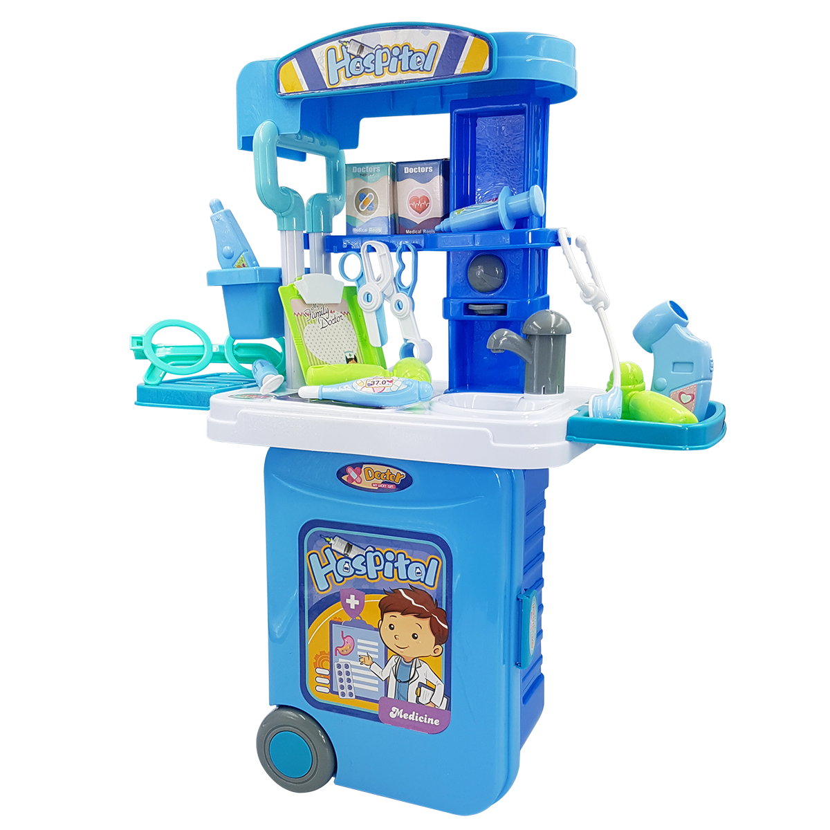 กระเป๋าล้อลากคละแบบ ของเล่นเด็ก ของเล่นเสริมพัฒนาการ T001-JM001124B0 - 6267993433428