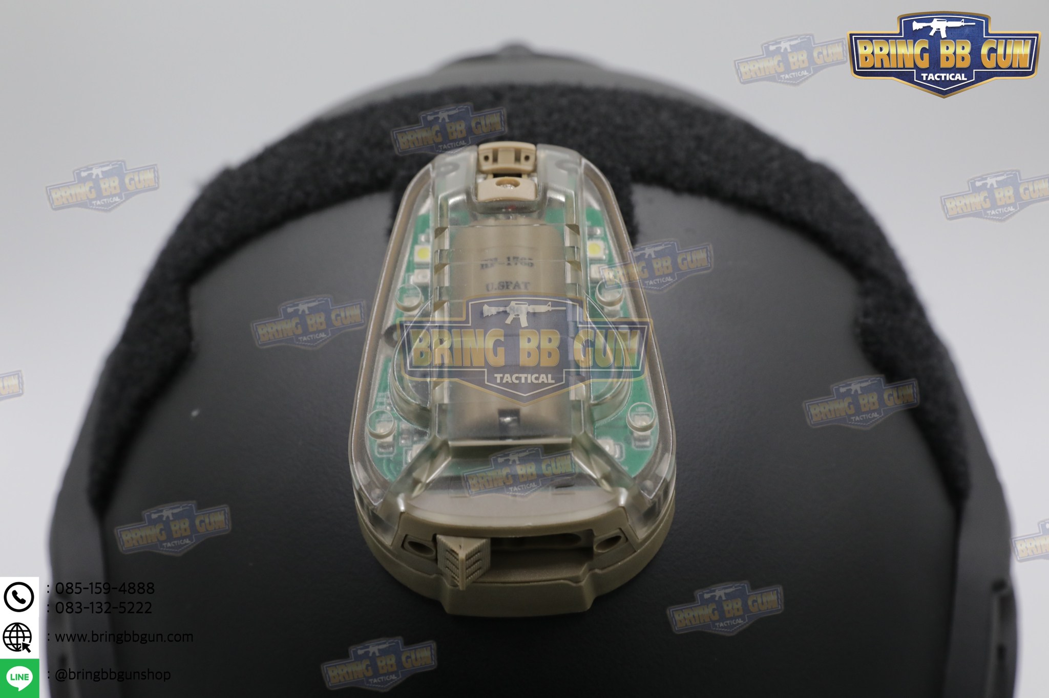 ไฟสำหรับติดหลังหมวก Hel-Star 6 Gen3 (ไฟติดหลังหมวกฟาส) (Hel-Star 6 Gen3 Helmet Light)