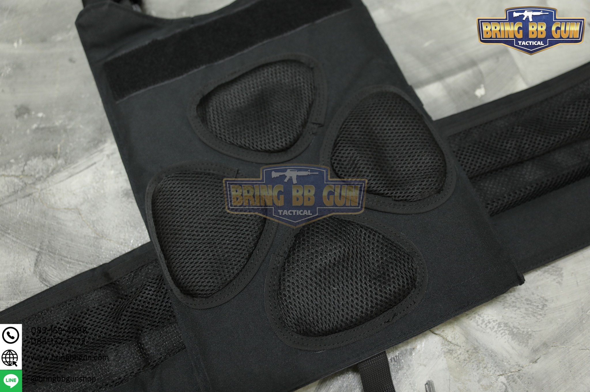 เสื้อเวส รุ่น 6094QD (ปลดไว) (เวส6094 ปลดไว4จุด) (เสื้อเกราะ #6094)