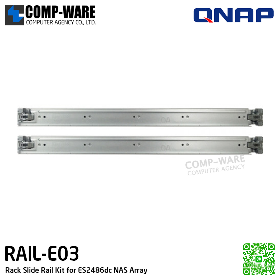 QNAP RAIL-E03 Rail Kit for ES2486dc NAS Array