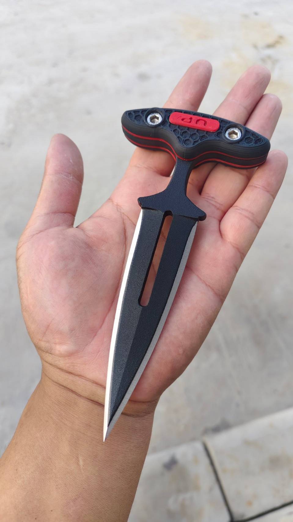 มีดชกDG COMBAT รุ่นใบยาวพิเศษ งาน Handmade /Made In Thailand โดย PPKNIFE ผลิตโดยคนไทย เพื่อคนไทย