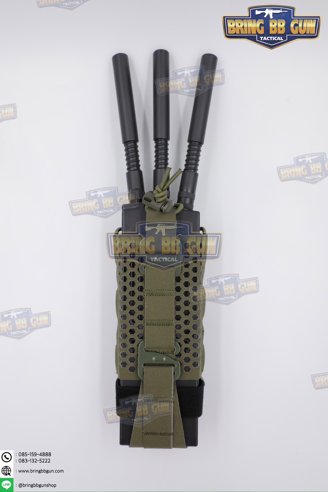 เพ้าวิทยุสื่อสารแบบผ้า Universal ทรงรังผึ้ง (ซองวิทยุสื่อสารแบบผ้า ปรับใส่ได้ทุกรุ่น) (ARC Hive Radio Pouch)