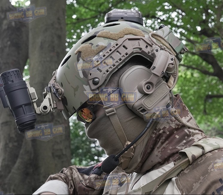 หูฟังสื่อสารตัดเสียงได้ FCS Falcon ยี่ห้อ FMA (FCS Falcon Ears Tactical Communication Headset)