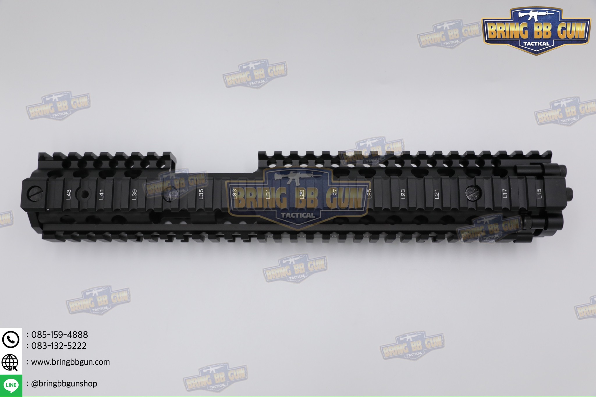 ชุดหน้า ยี่ห้อ Daniel Defense MK18 FSP RIS II รุ่นความยาว 12.5" ระบบราง Picatinny (ราง20mm.) (M4A1 FSP RAIL INTERFACE SYSTEM) (RIS II) (Front Sight Post) (FSP)