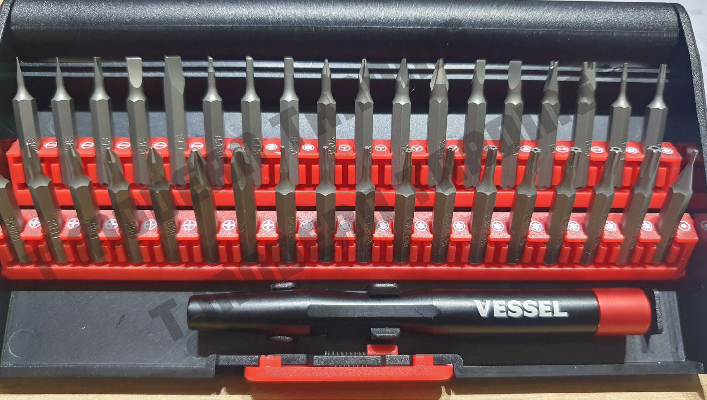 VESSEL ชุดไขควงไมโคร 36 ชิ้น No.9836