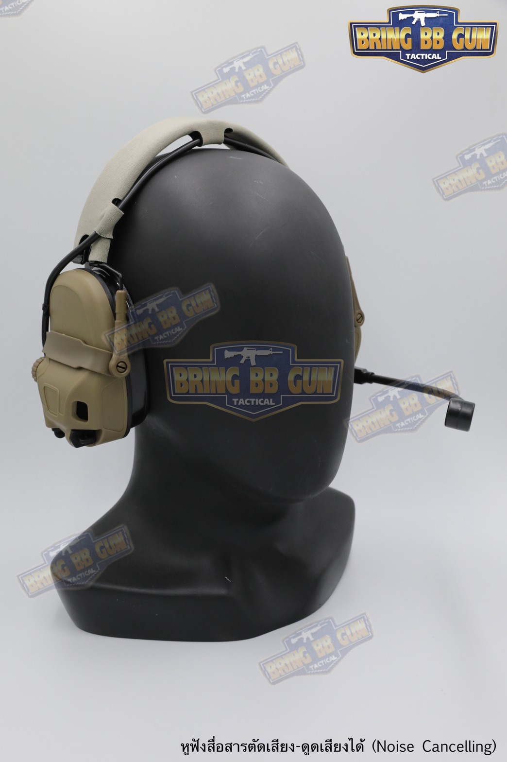หูฟังสื่อสารตัดเสียงได้ ทรง Ops-Core AMP (FCS AMP tactical communication shooting headset noise reduction) (AMP)