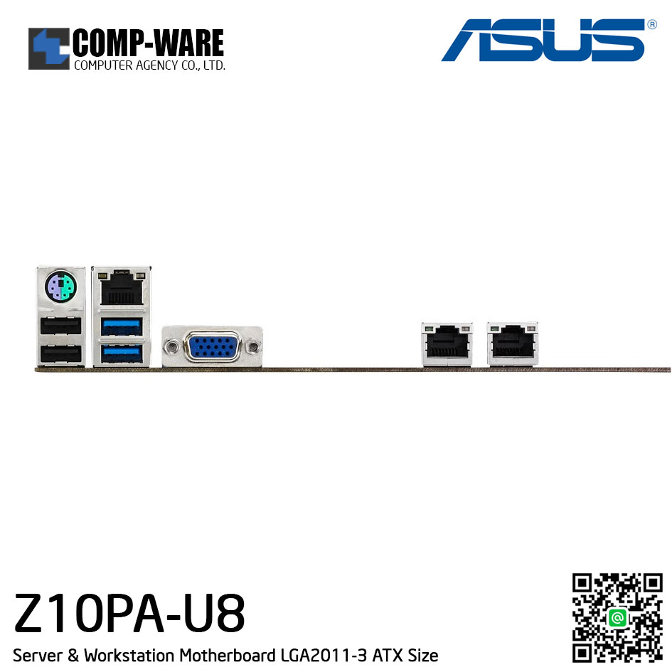 ASUS Z10PA-U8 LGA2011-3 Server & Workstation ATX Size Server Board with Fruitful Expansion Capability Z270-WS