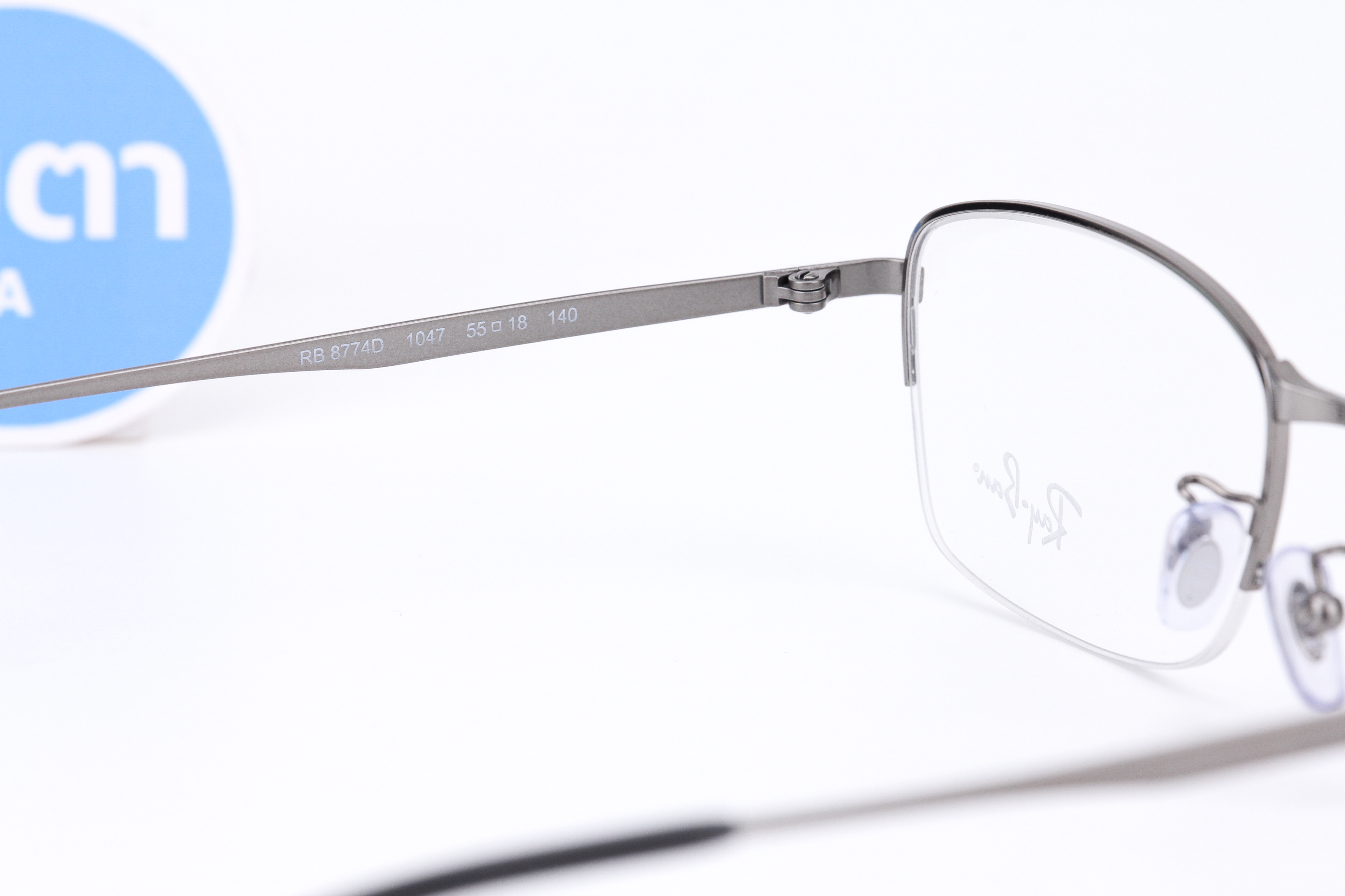 RayBan RX8774D 1047 Titanium