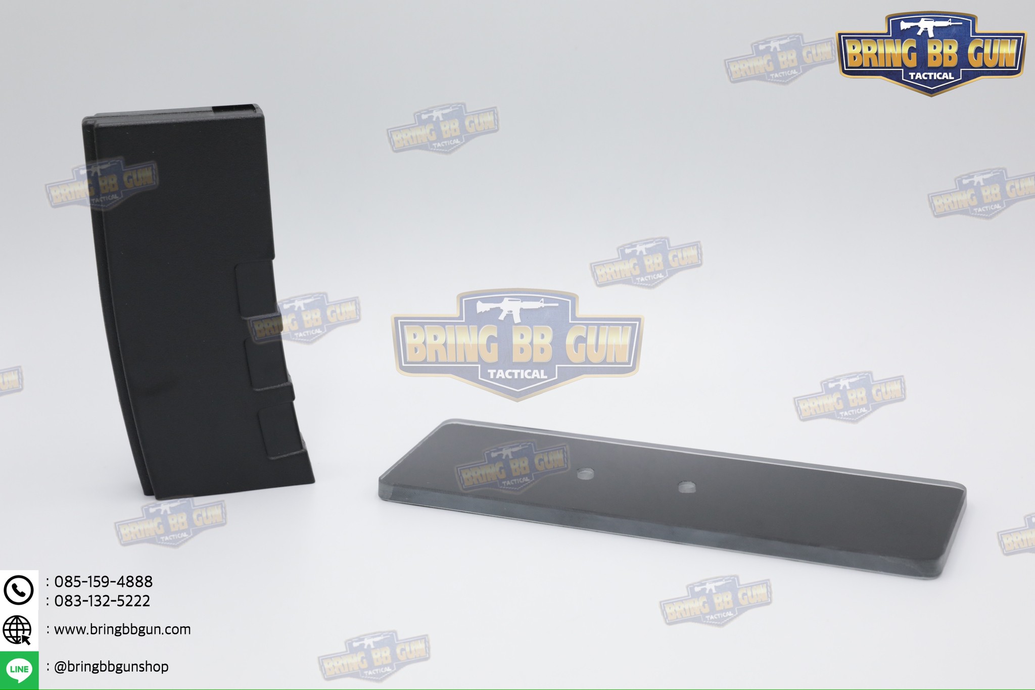 ขาตั้งปืนยาว (ฐานกระจก) (AR Display Stand)