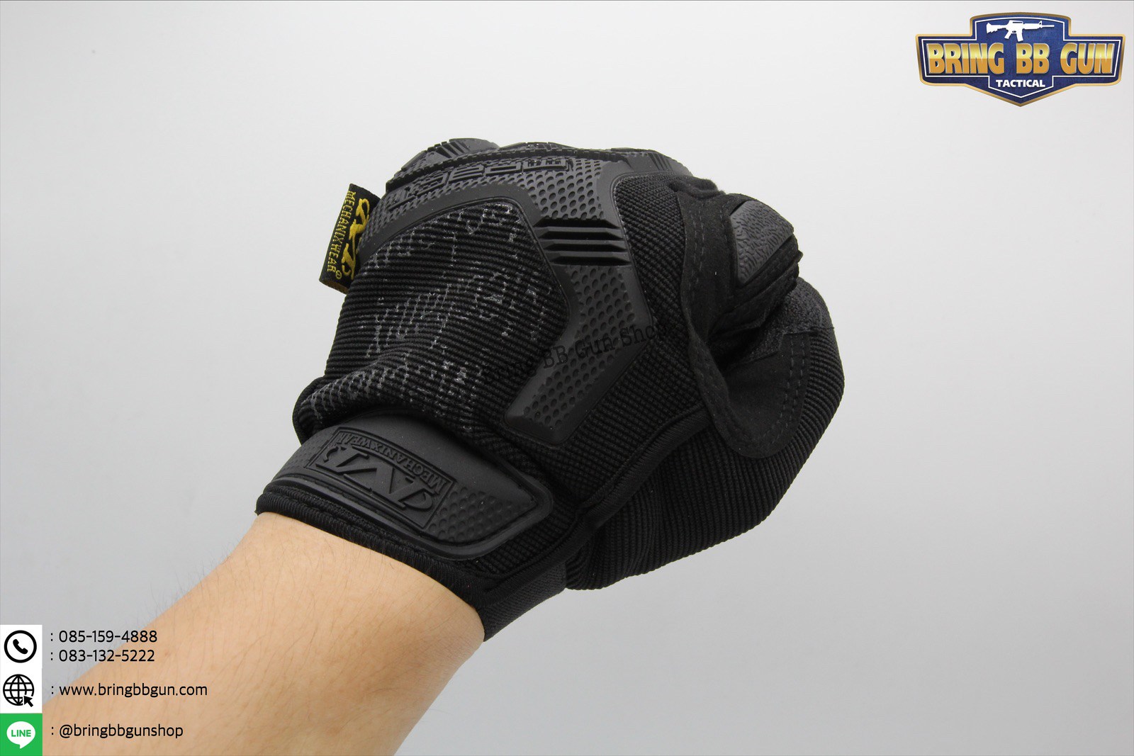 ถุงมือเต็มนิ้ว ยี่ห้อ Mechanix รุ่น M-Pact