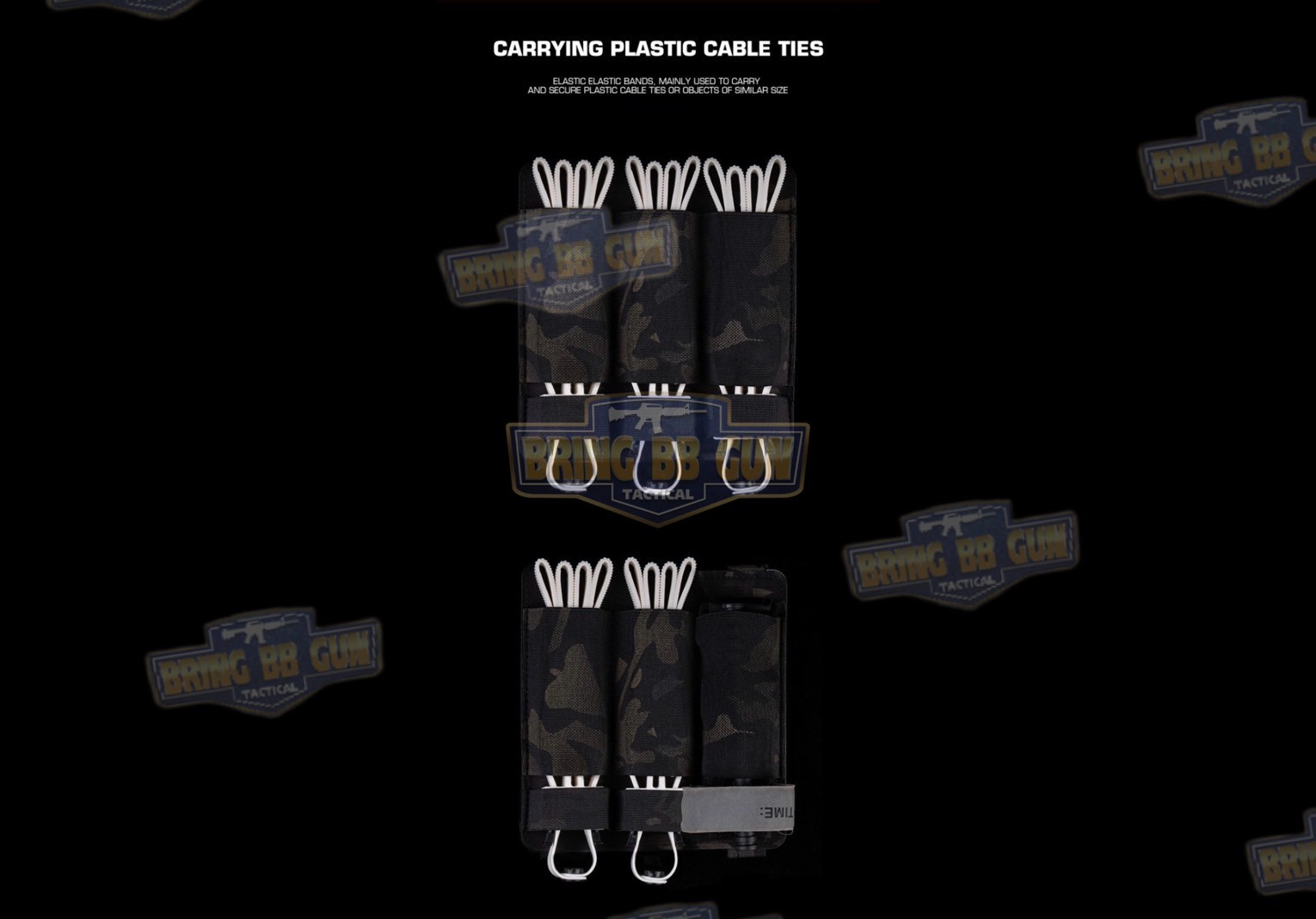 เพ้าเก็บ Cable Ties/สายTQ ติดหลังเสื้อเวส (Plastic Cable Ties Fastener)