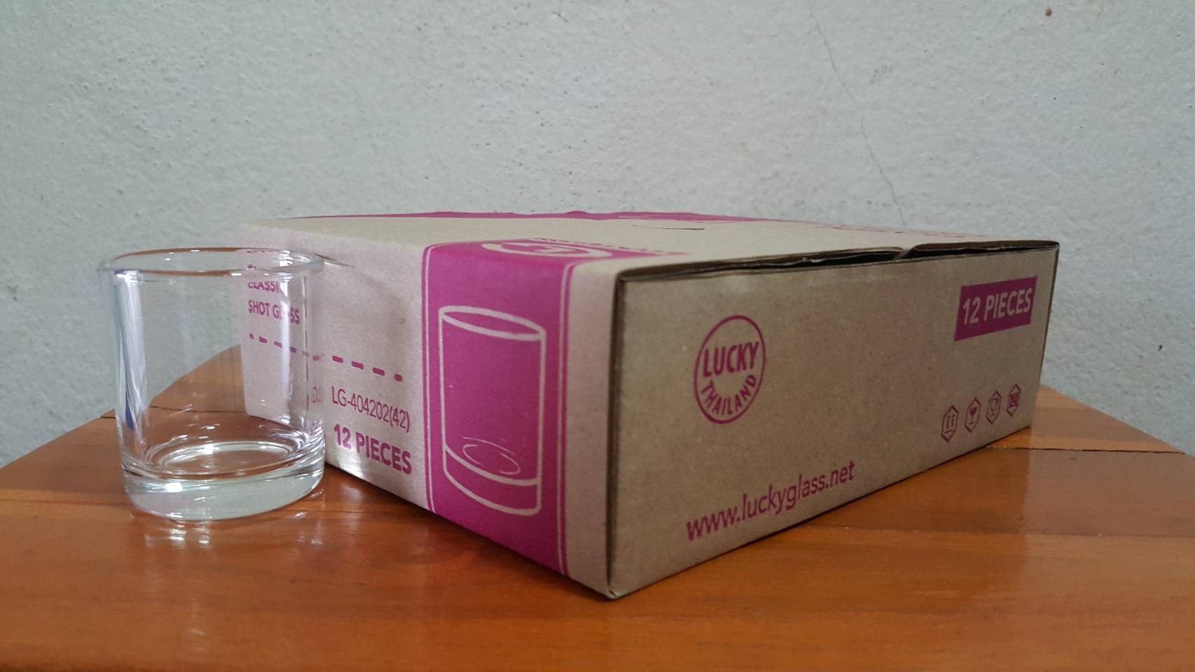 แก้วชอต 60 มล. (2oz.) 12 ใบ