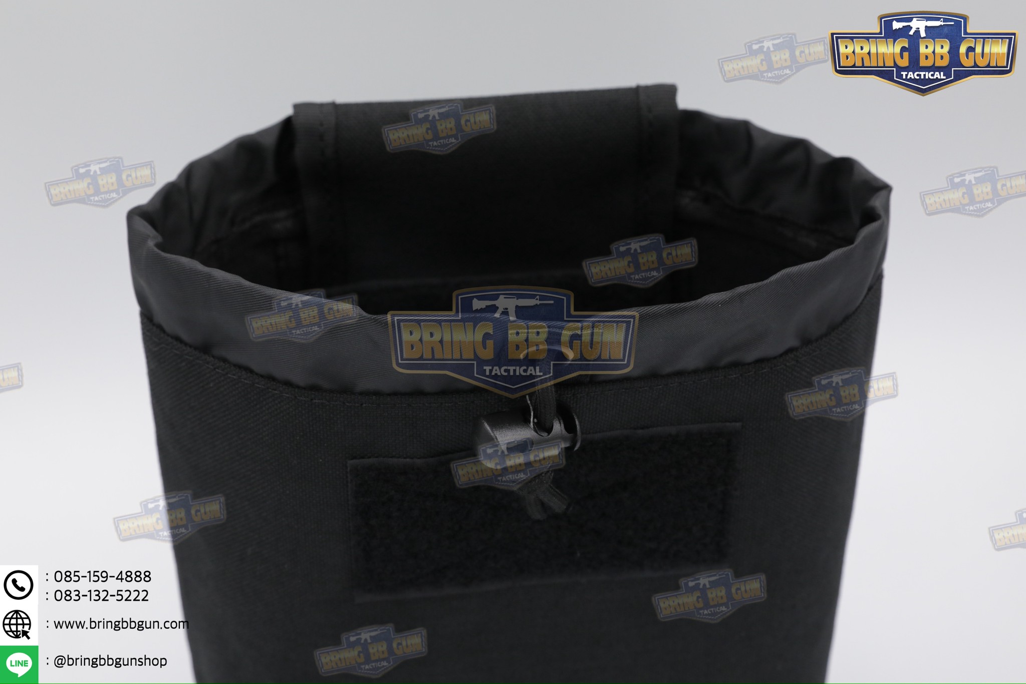 ถุงทิ้งแม็กกาซีนแบบพับได้ B01 (ถุงเก็บอุปกรณ์) (Tactical Storage Bag) (Folding Magazine Recycling Bags) (Drop Pouch) (Dump Pouch)