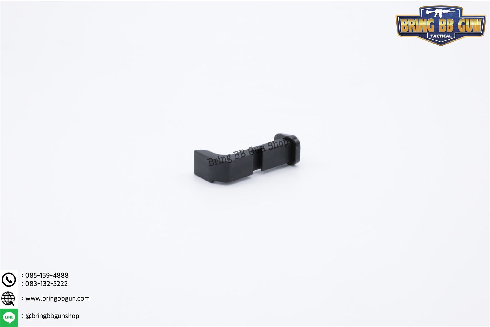 ปุ่มปลดแม็กกาซีน ปืนสั้นGlock งานอลูมิเนียม สำหรับปืนสั้น : Glock 17/18/19 (ยี่ห้อWE)