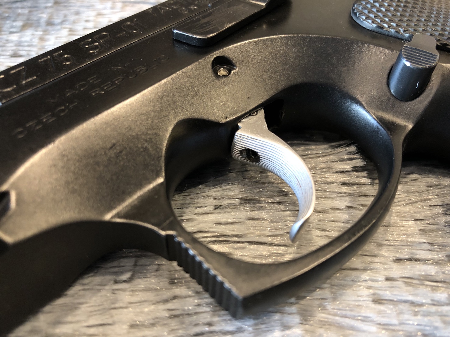 [ปืนฝากขายมือสอง] CZ SP-01 Tactical ขนาด9มม สภาพดี ลำกล้องดี ระบบดีเยี่ยม แม่นยังกะจับวาง