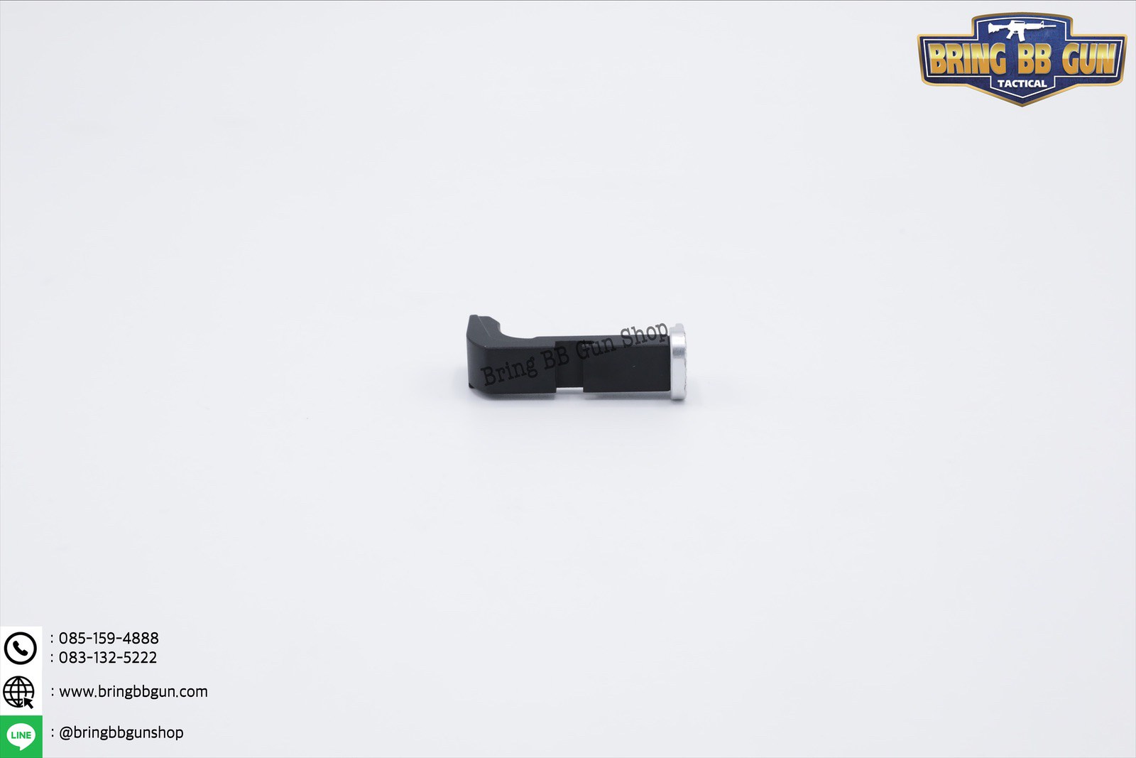 ปุ่มปลดแม็กกาซีน ปืนสั้นGlock งานอลูมิเนียม สำหรับปืนสั้น : Glock 17/18/19 (ยี่ห้อWE)