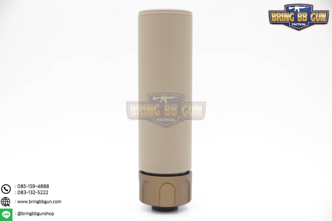 เก็บเสียง+ปลอกลดแสง ยี่ห้อ Surefire รุ่น Warden 5” (Warden Suppressor 5” & Warcomp)