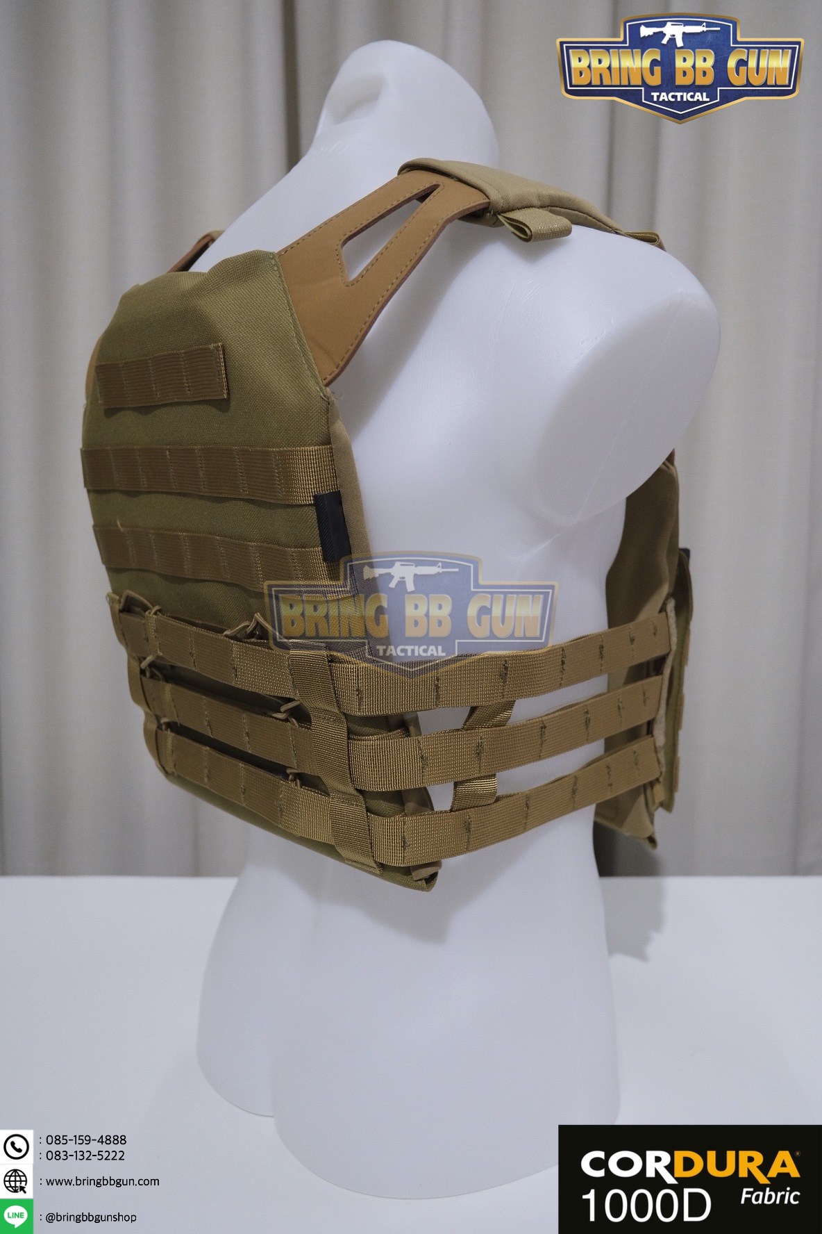 เสื้อเวส รุ่น JPC เนื้อผ้า 1000D (JPC Vest)