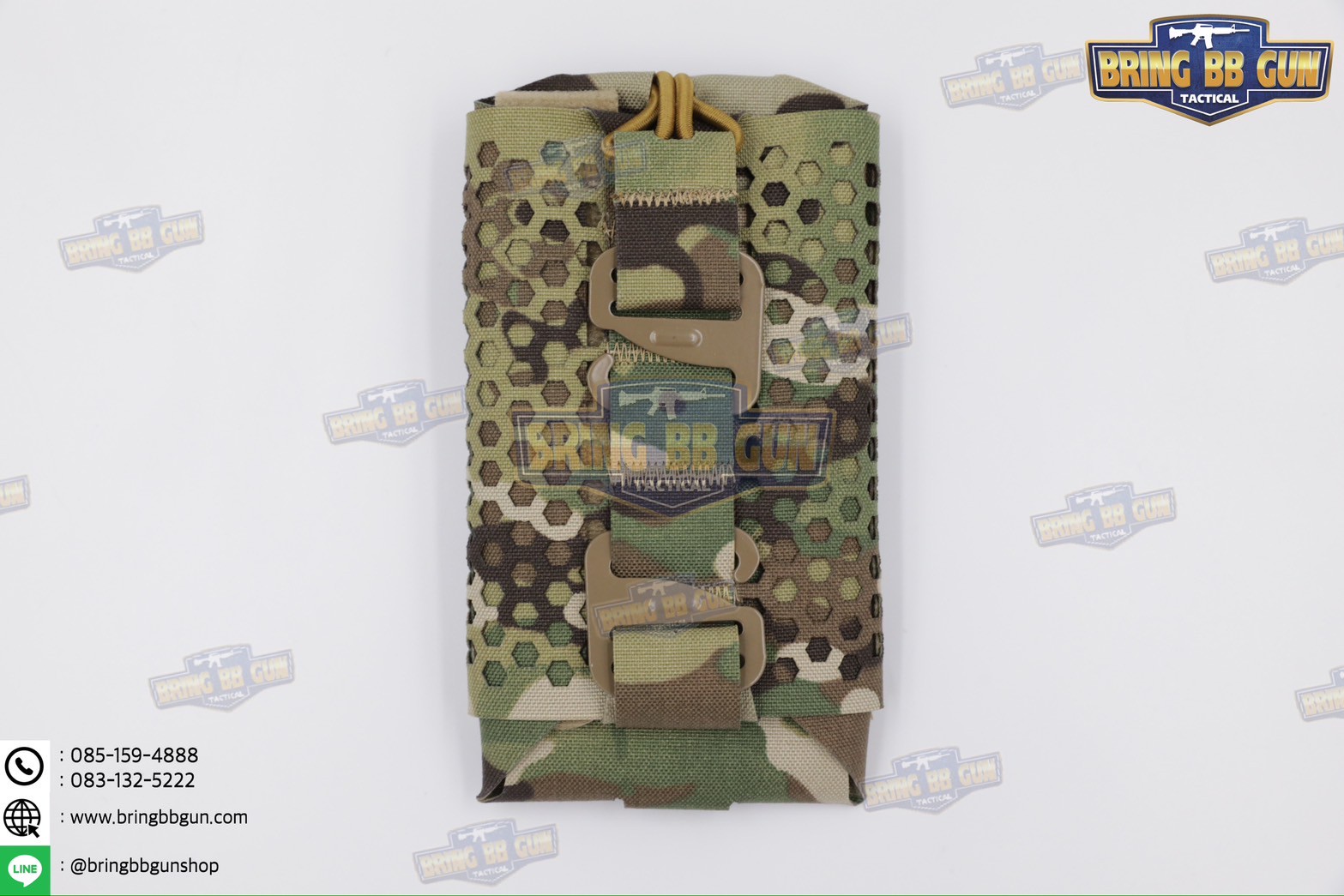 เพ้าวิทยุสื่อสารแบบผ้า Universal ทรงรังผึ้ง (ซองวิทยุสื่อสารแบบผ้า ปรับใส่ได้ทุกรุ่น) (ARC Hive Radio Pouch)