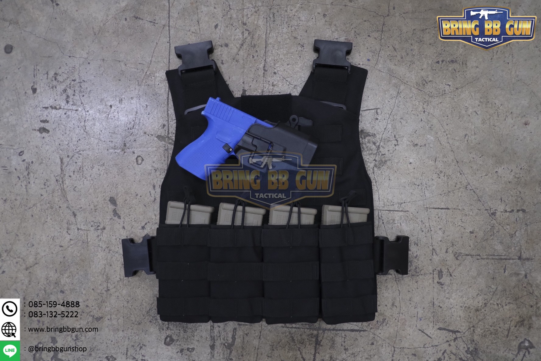 Black Hawk Molle Plate (เพลทรังผึ้ง) (เพลทร้อยเสื้อเกราะ) (Molle Plate)