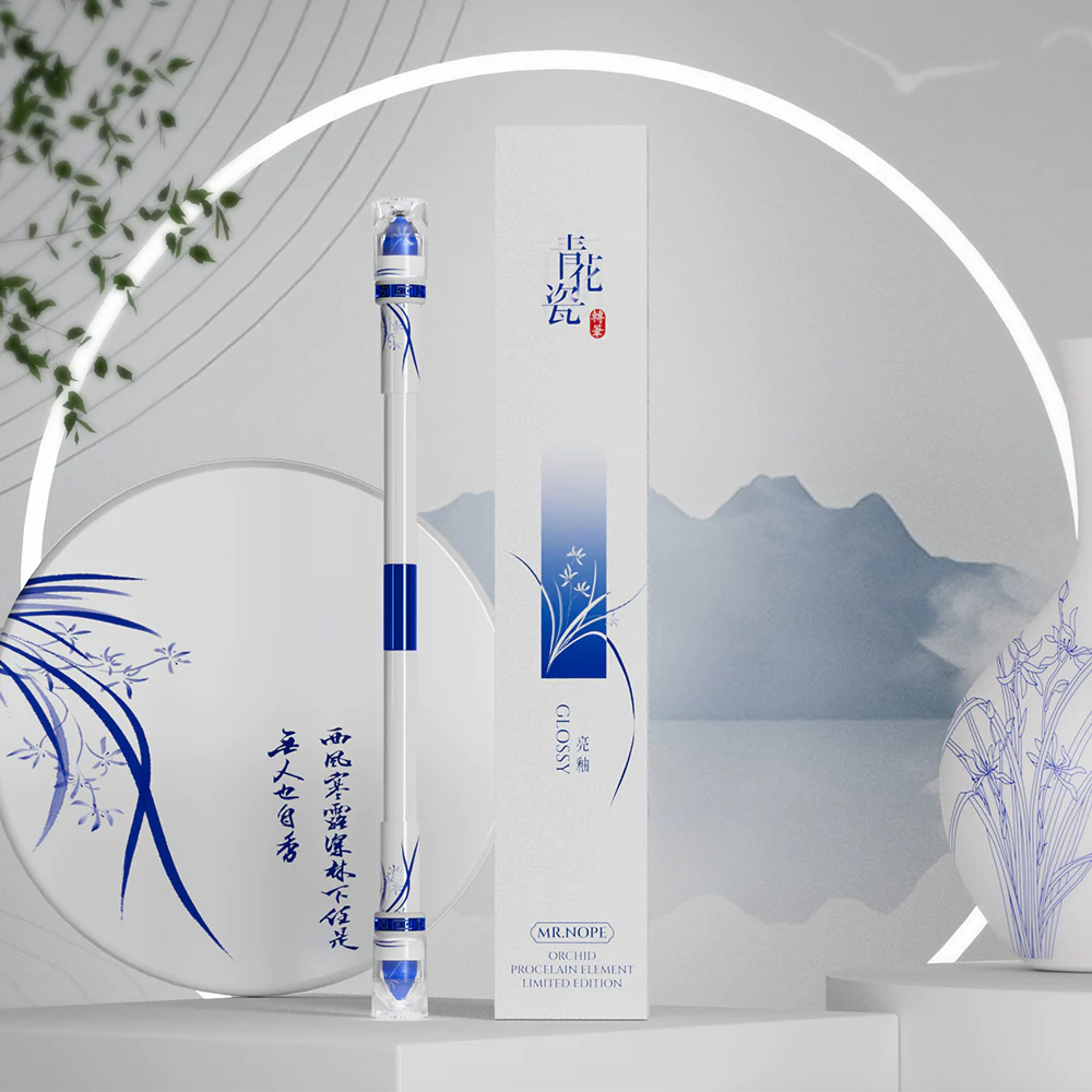 ปากกาควง Porcelain Orchid Element Limited Edition โดย Mr.Nope
