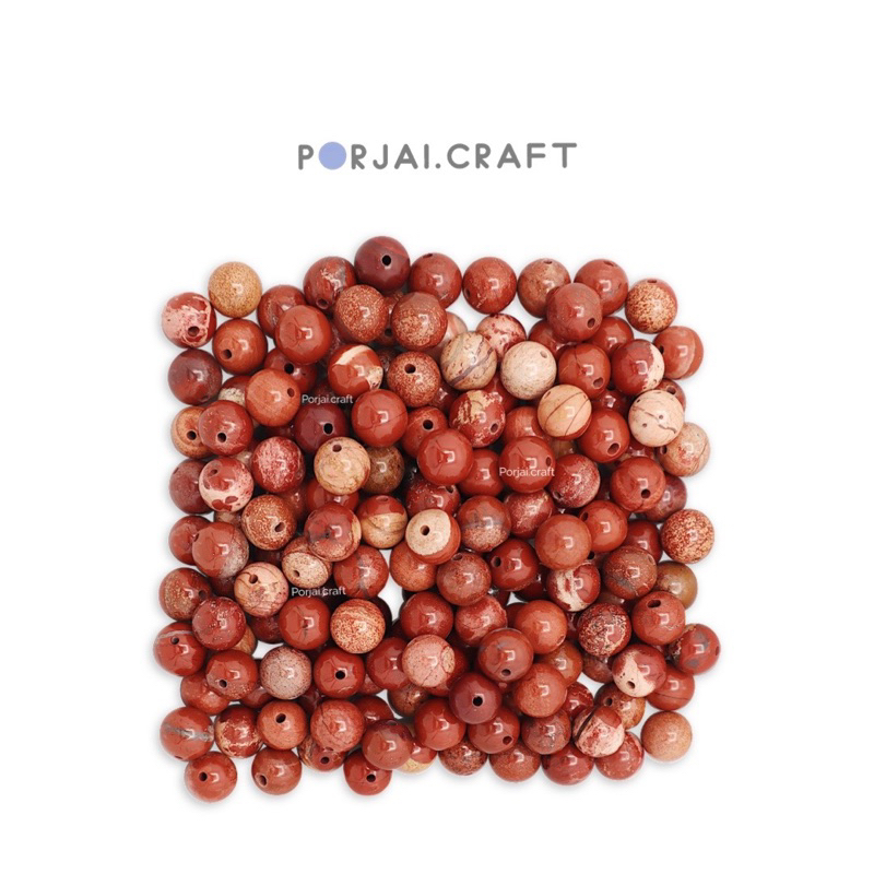 Red Jasper Beads ลูกปัดแจสเปอร์
