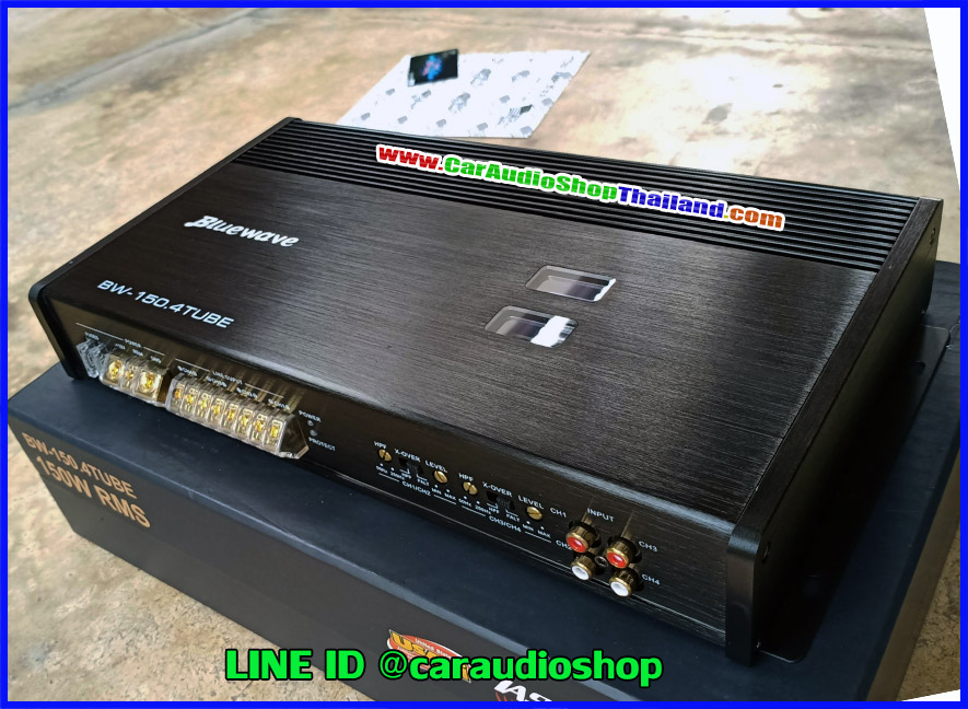 แอมป์หลอดคุณภาพสูง 4 CH BLUE WAVE 150.4 TUBE