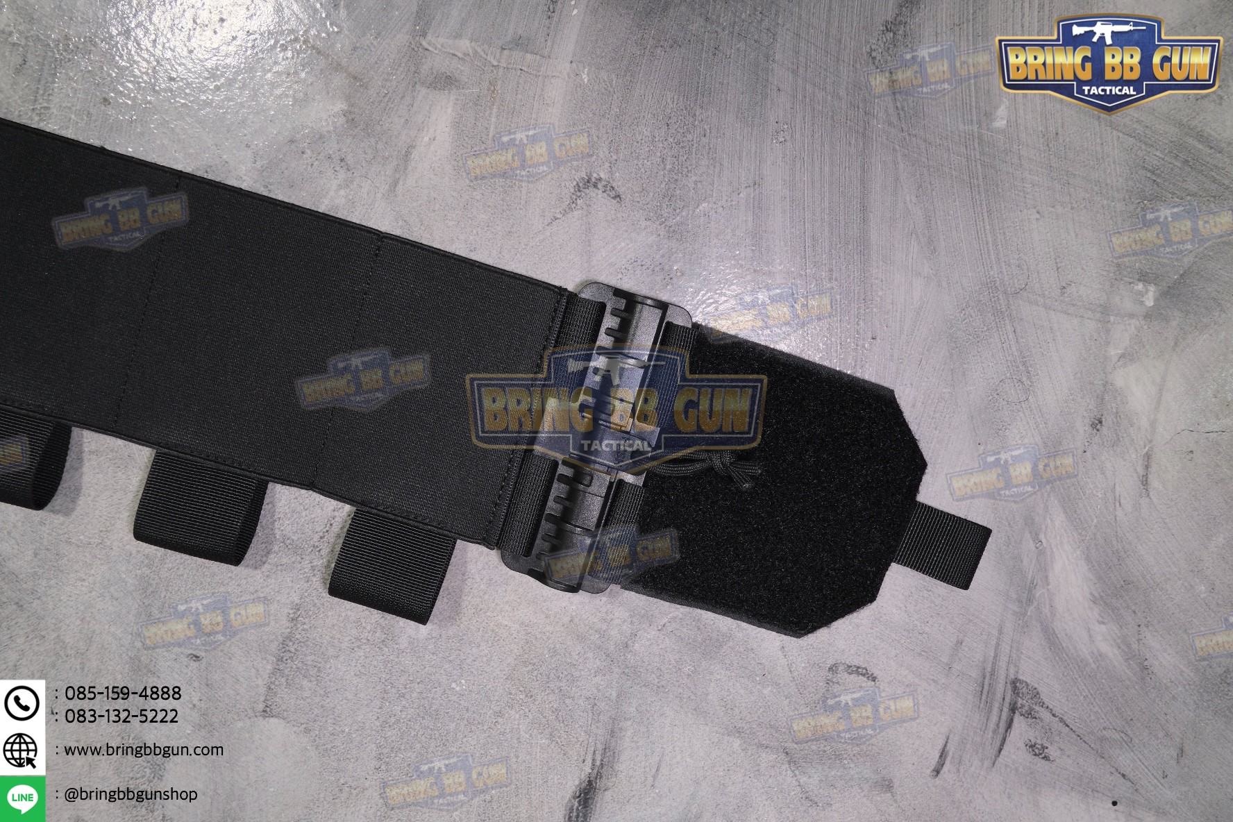 ชุดเซ็ตปลดเสื้อเกราะไว (ชุดสายโอบ-ปลดไว แบบยางยืด) (QD Elastic Cummerbund)