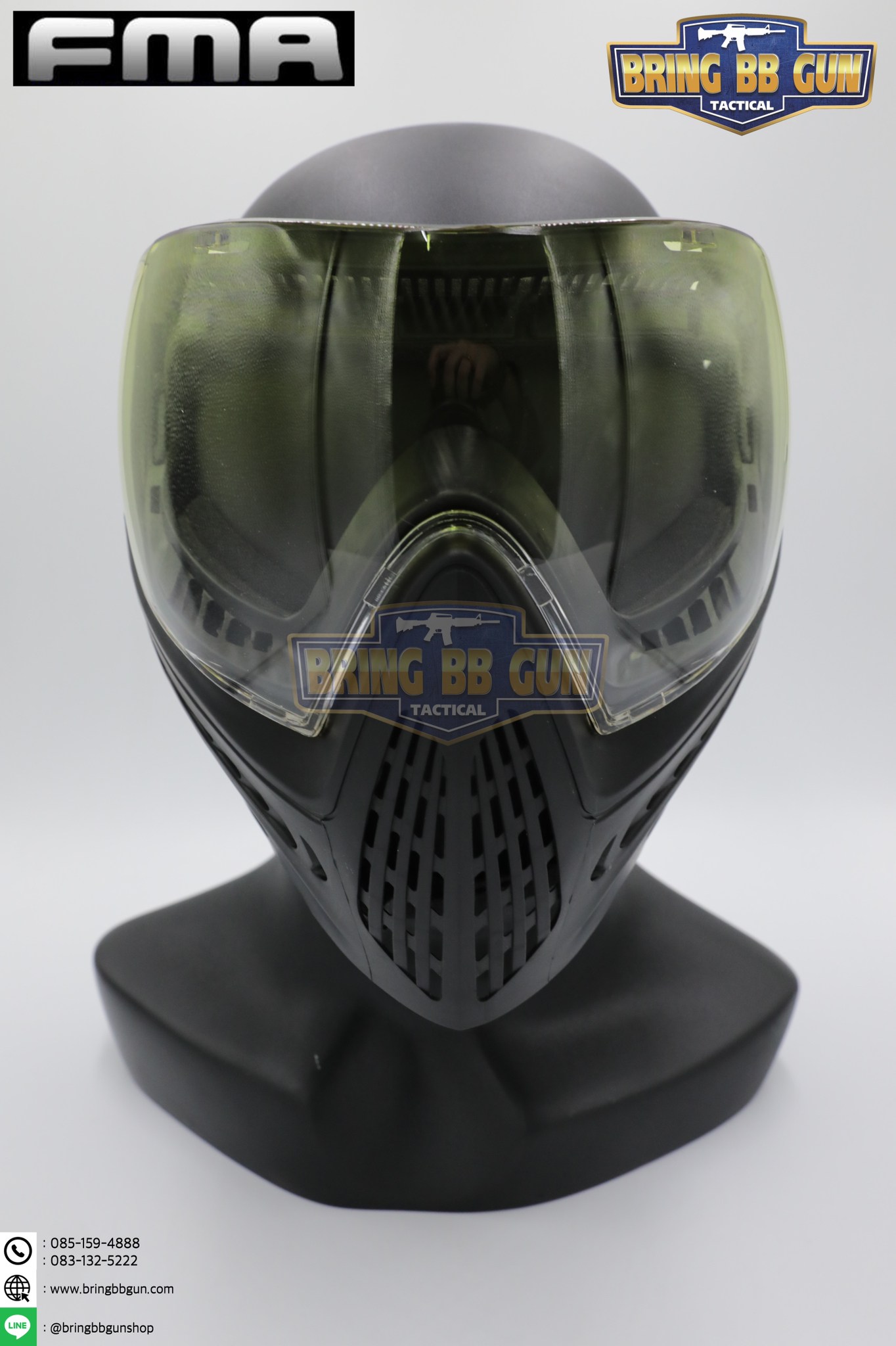 เลนส์หน้ากาก F1 ยี่ห้อ FMA รุ่น เลนส์1ชั้น