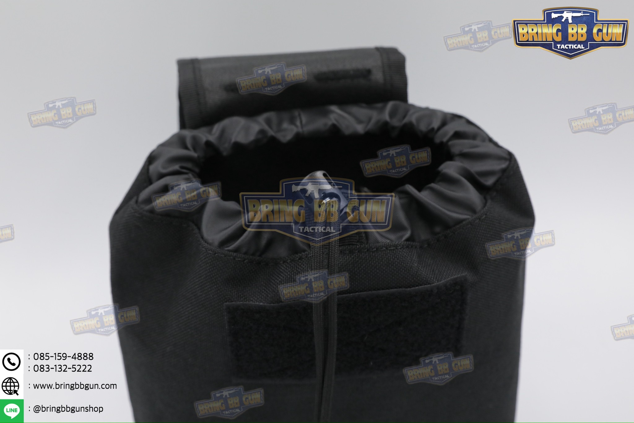 ถุงทิ้งแม็กกาซีนแบบพับได้ B01 (ถุงเก็บอุปกรณ์) (Tactical Storage Bag) (Folding Magazine Recycling Bags) (Drop Pouch) (Dump Pouch)