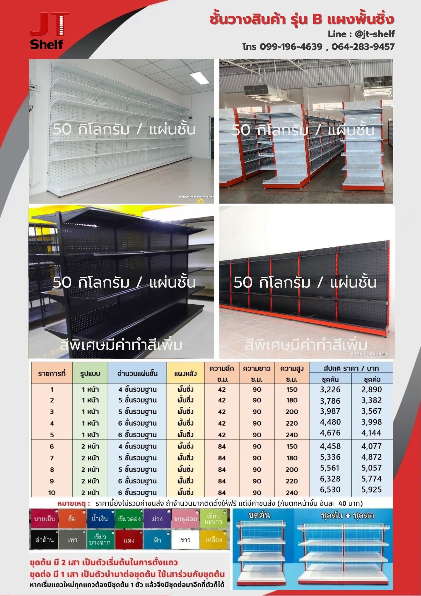 ชั้นวางสินค้า ชั้นวามินิมาร์ท
