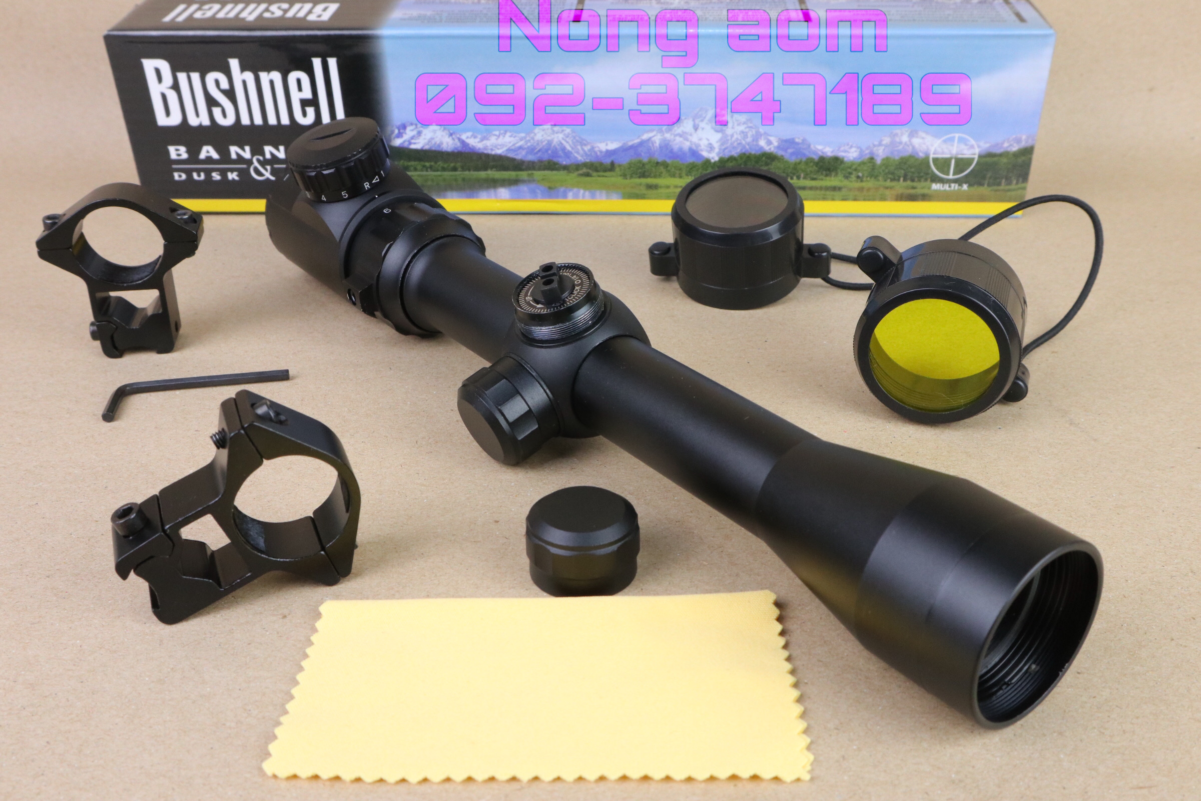กล้องสโคป กล้องติดปืนBushnell 3-9x32EG