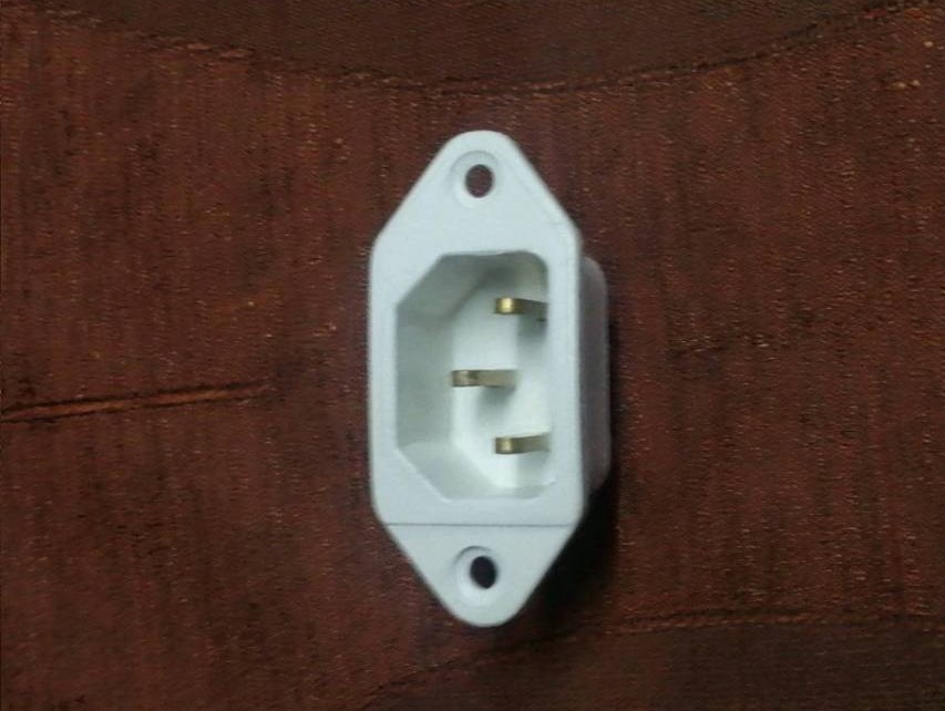 0000487 ขั้วปลั๊ก หม้อหุงข้าว ขั้วกะทะไฟฟ้า ขั้วกระทะ รุ่นสามขา 3ขาเสียบ ขั้วปลั๊กไฟ ขั้วหม้อ ปลั๊ก3ขาติดแท่น ขั้วกระติก