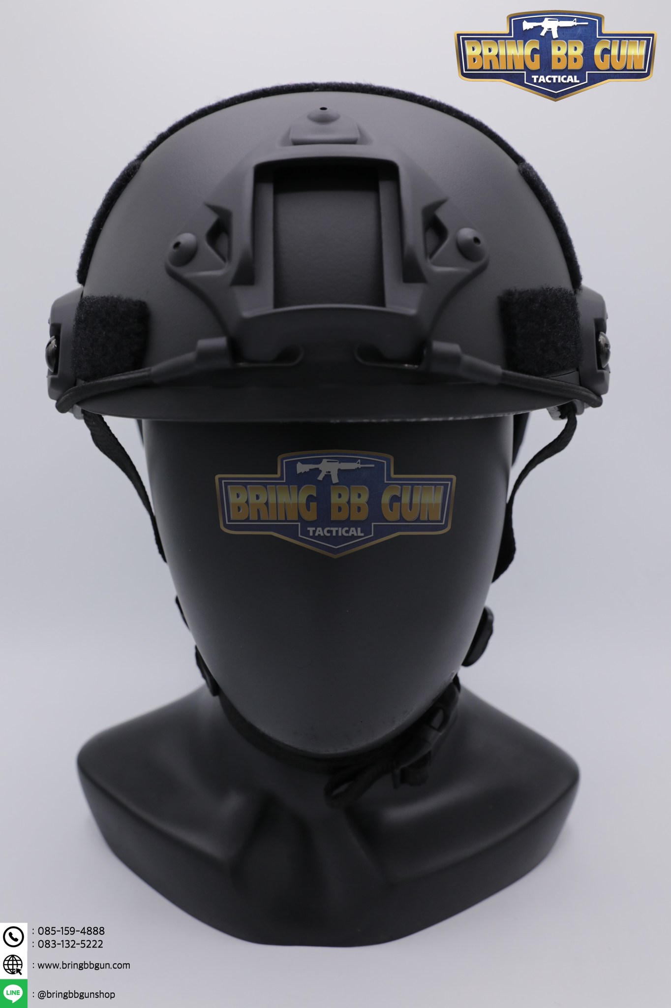 หมวก Fast (หมวกฟาส) (Fast Helmet MH type) รุ่น Strandard Version No holes