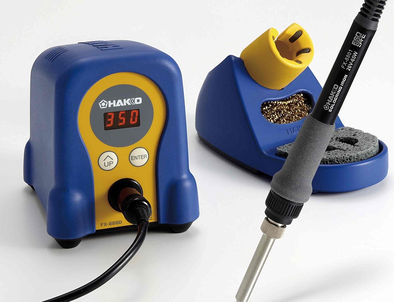 Hakko FX-888d Soldering Station ชุดหัวแร้งบัคกรีปรับอุณหภูมิแบบดิจิตอล ของแท้