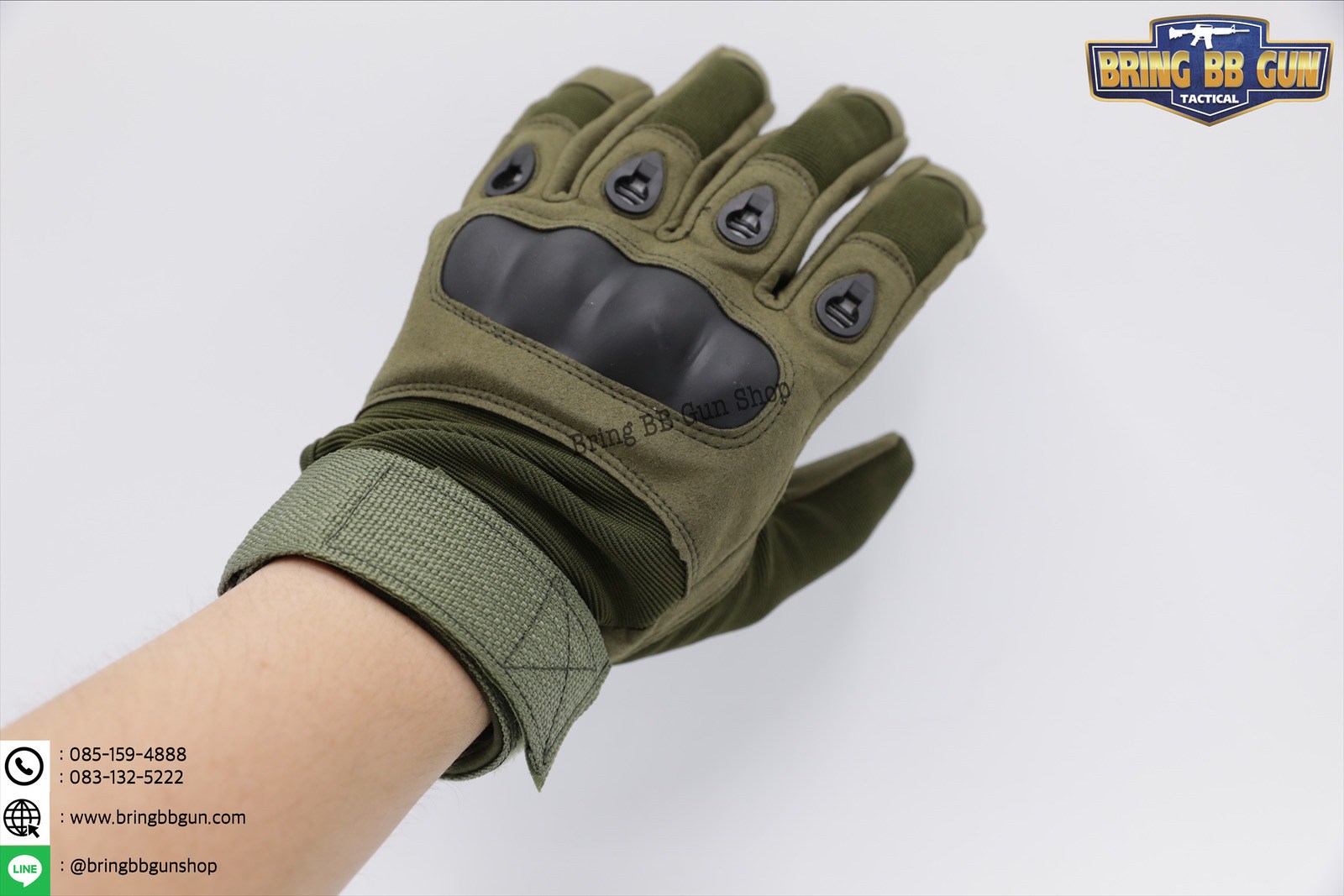 ถุงมือเต็มนิ้ว ทรง Oakley รุ่นเต็มนิ้วTouch Screen