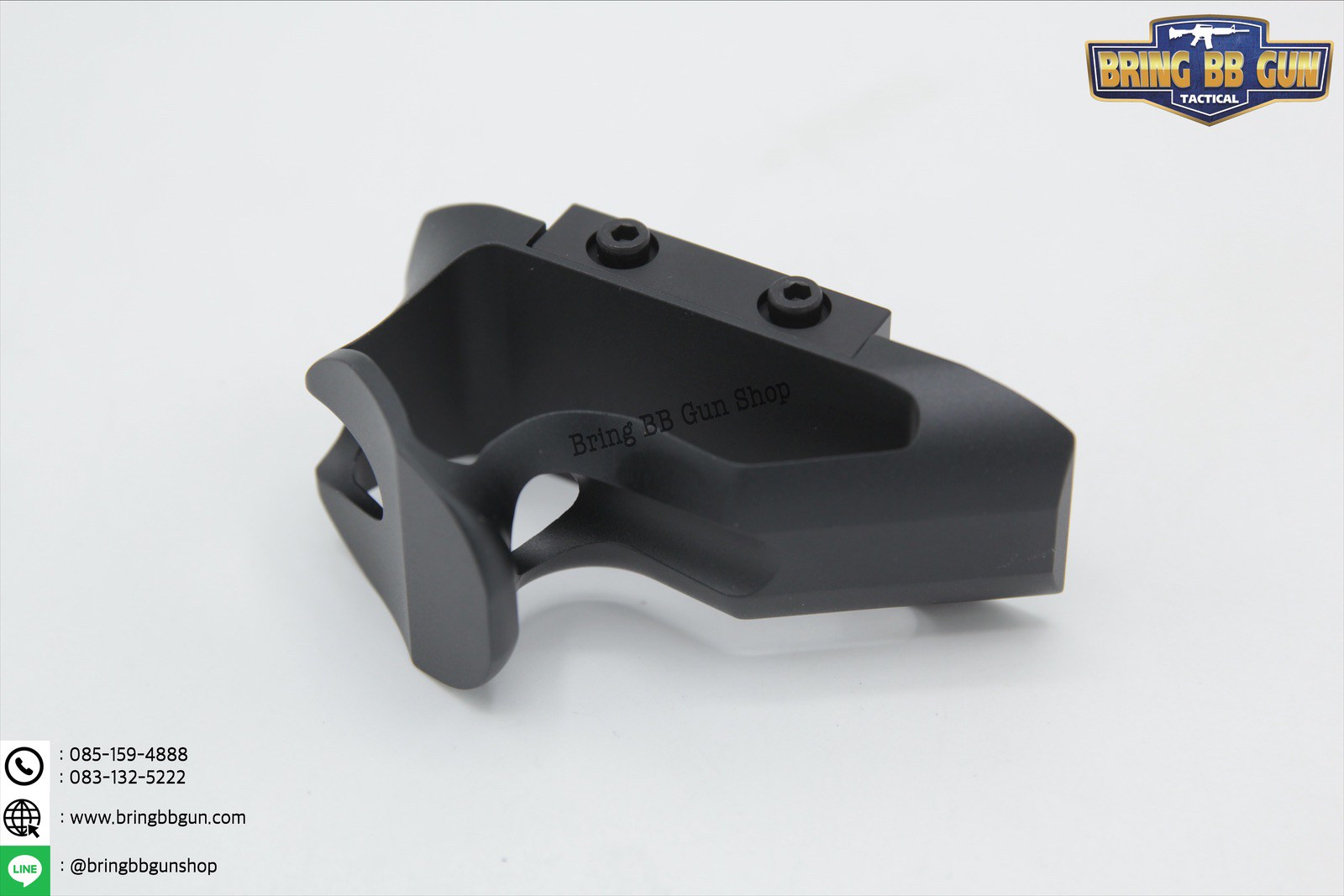 กริ๊ปมือหน้า Fortis (Front Grip Fortis) รุ่น สั้น ระบบราง Picatinny (ราง22มิล)