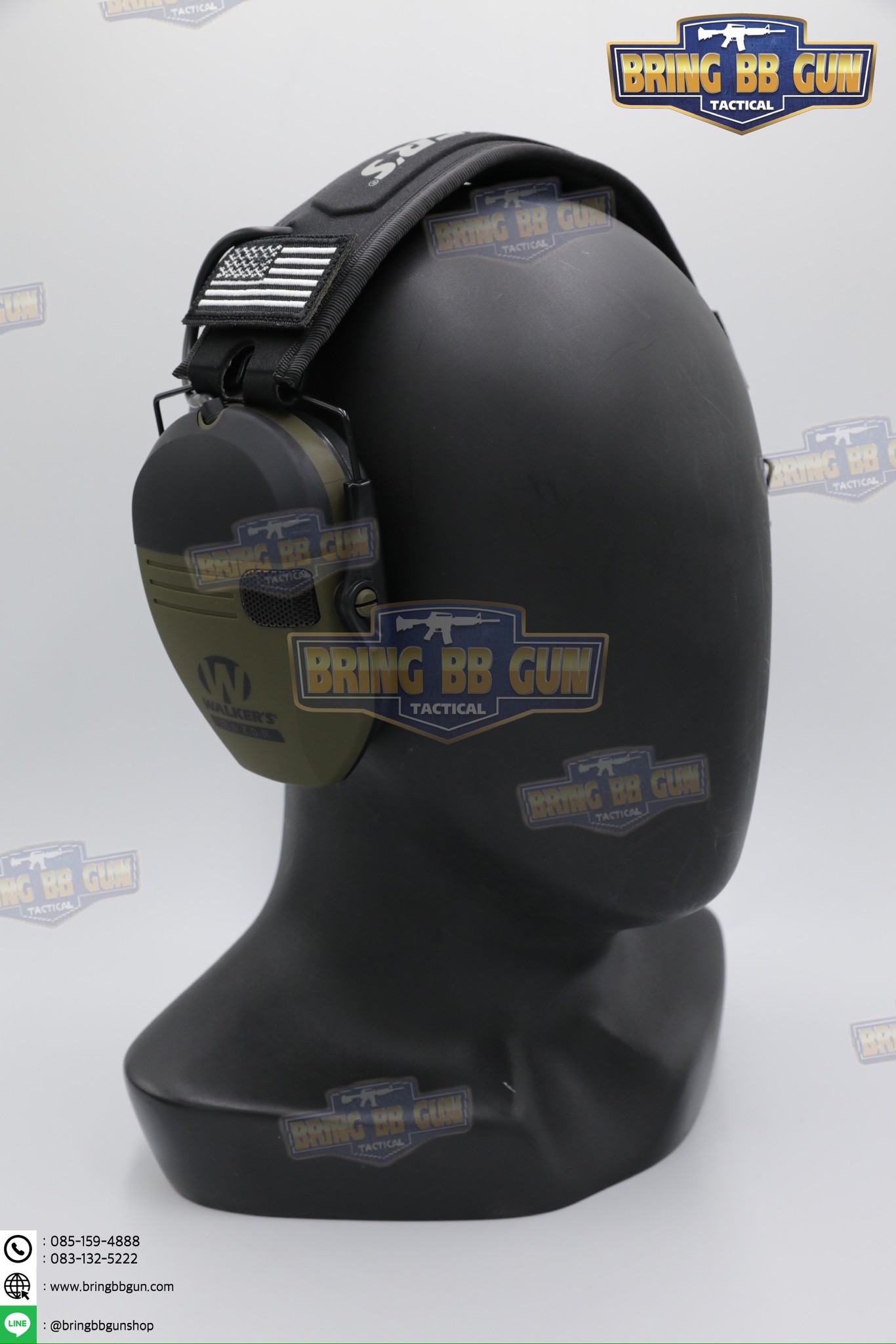 หูฟังตัดเสียง ทรง W1 Razor