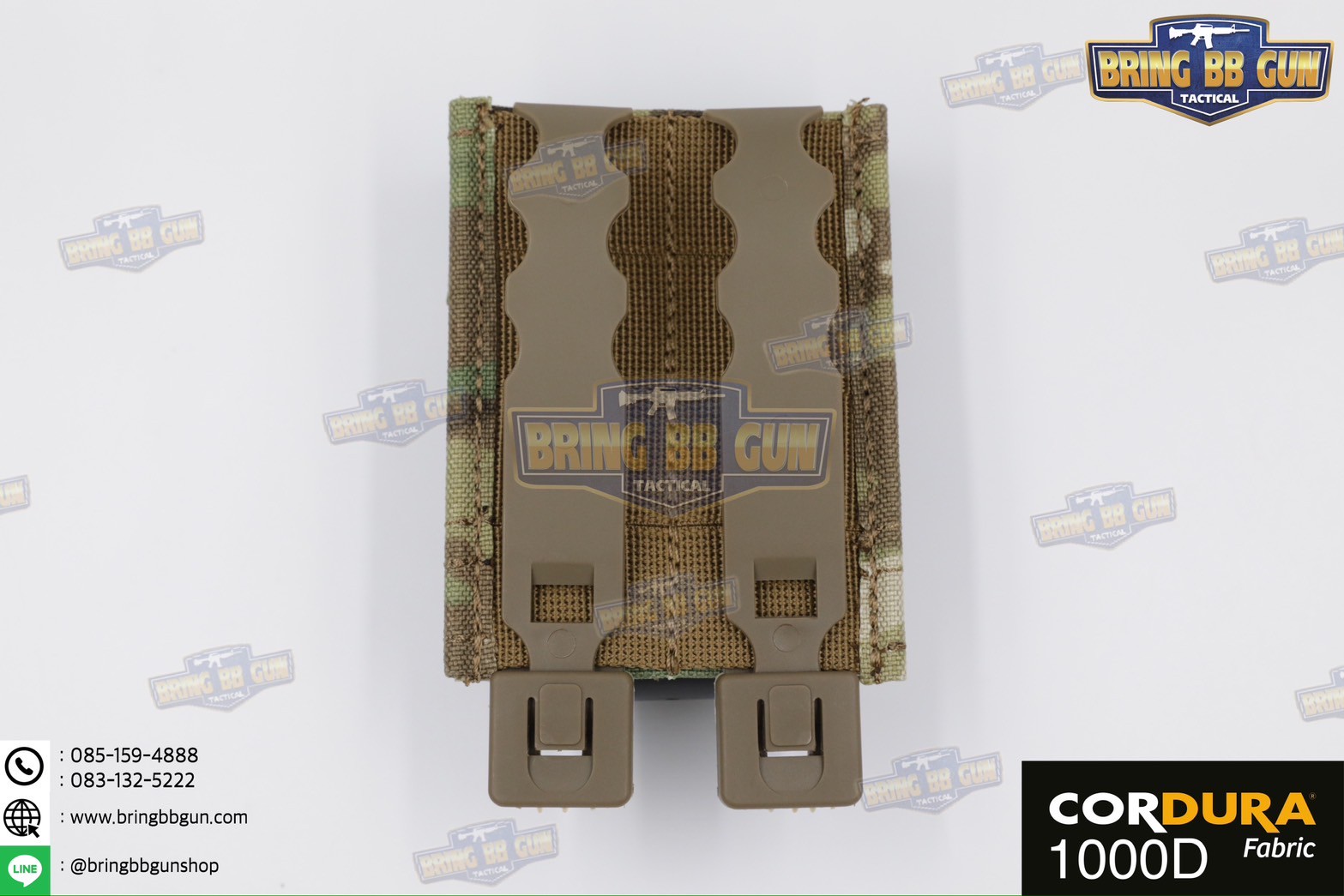 เพ้าแม็กกาซีนปืนยาว ทรง ESS รุ่น 5.56 (ซองแม็กกาซีนแบบเดี่ยว ESS รุ่น 5.56) (FAST 5.56 Single Soft Pouch)