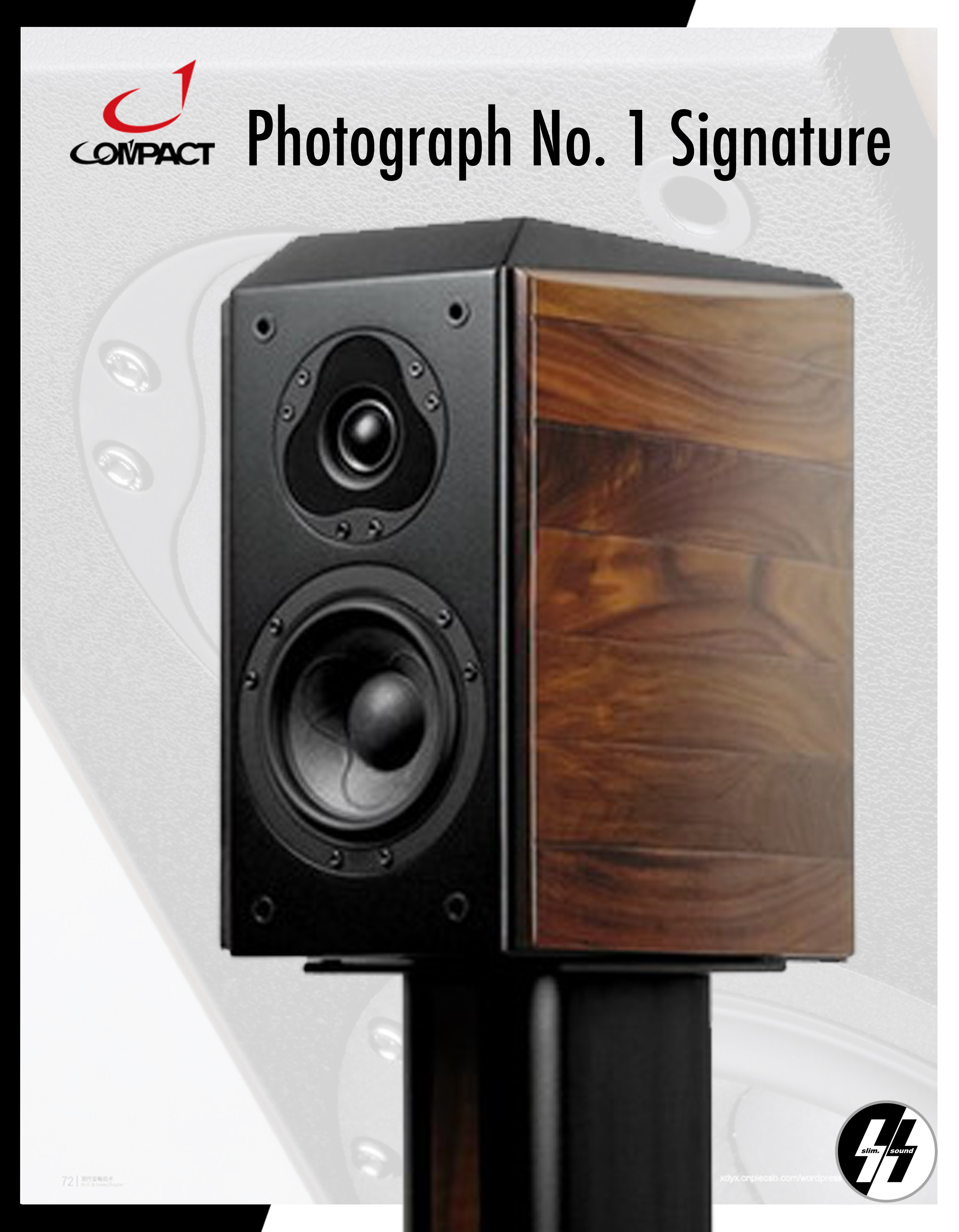 ลำโพง | Compact - Photograph No. 1 Signature | Power 150W - Impedance 8 Ohms - Sensitivity: 87dB/mW