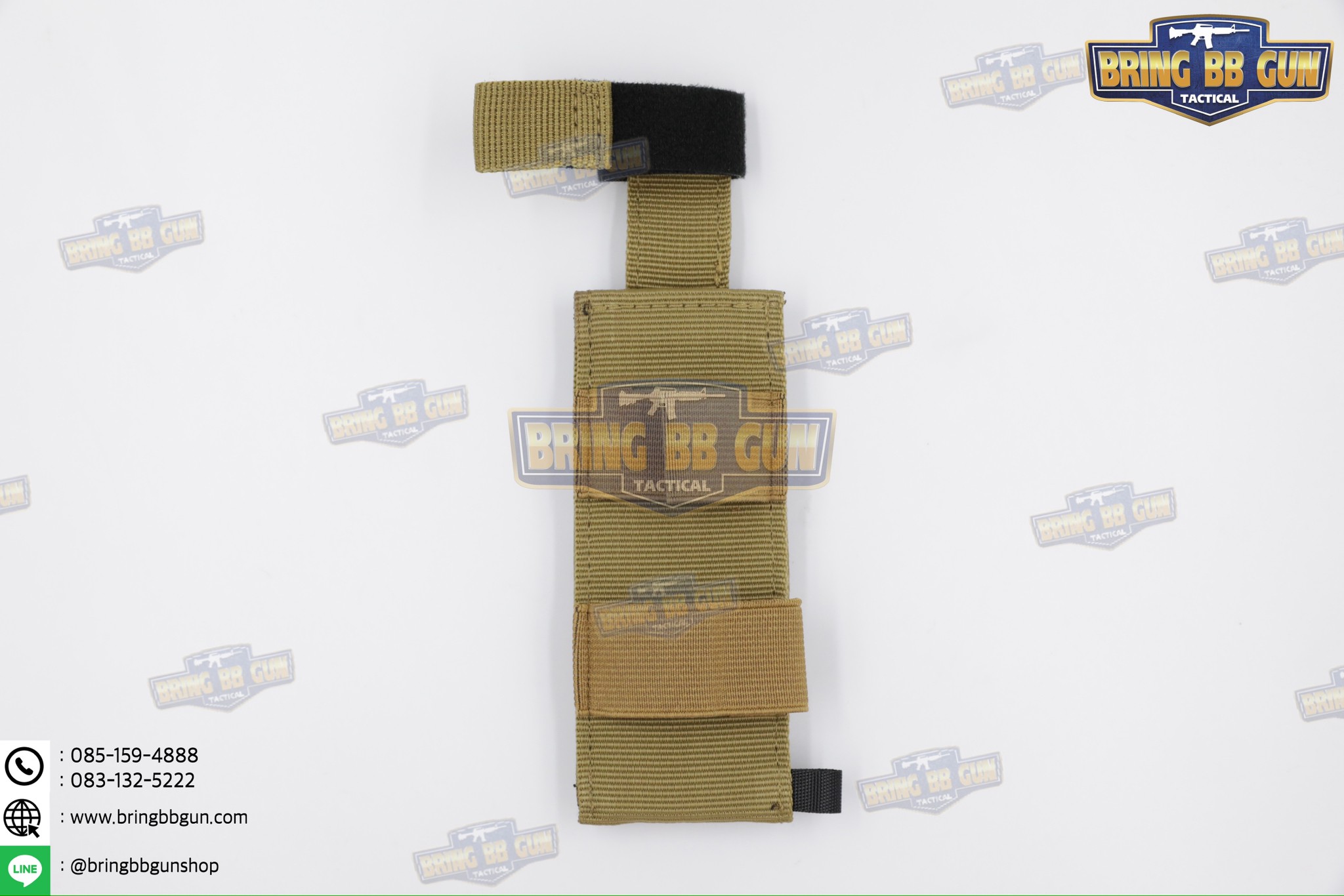 เพ้าผ้าใส่สายห้ามเลือด และ กรรไกรสนาม แบบเปลือย (ซองผ้าใส่ทูนิเก้+กรรไกรสนาม)