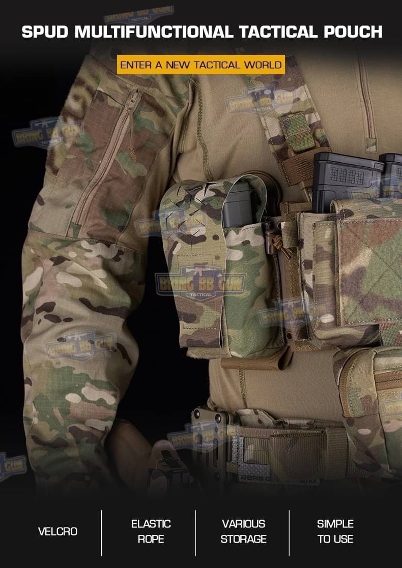 เพ้า SPUD Multifunctional Tactical (เพ้าเก็บของสารพัดประโยชน์) (SPUD MULTIPURPOSE POUCH) (Spiritus Systems)