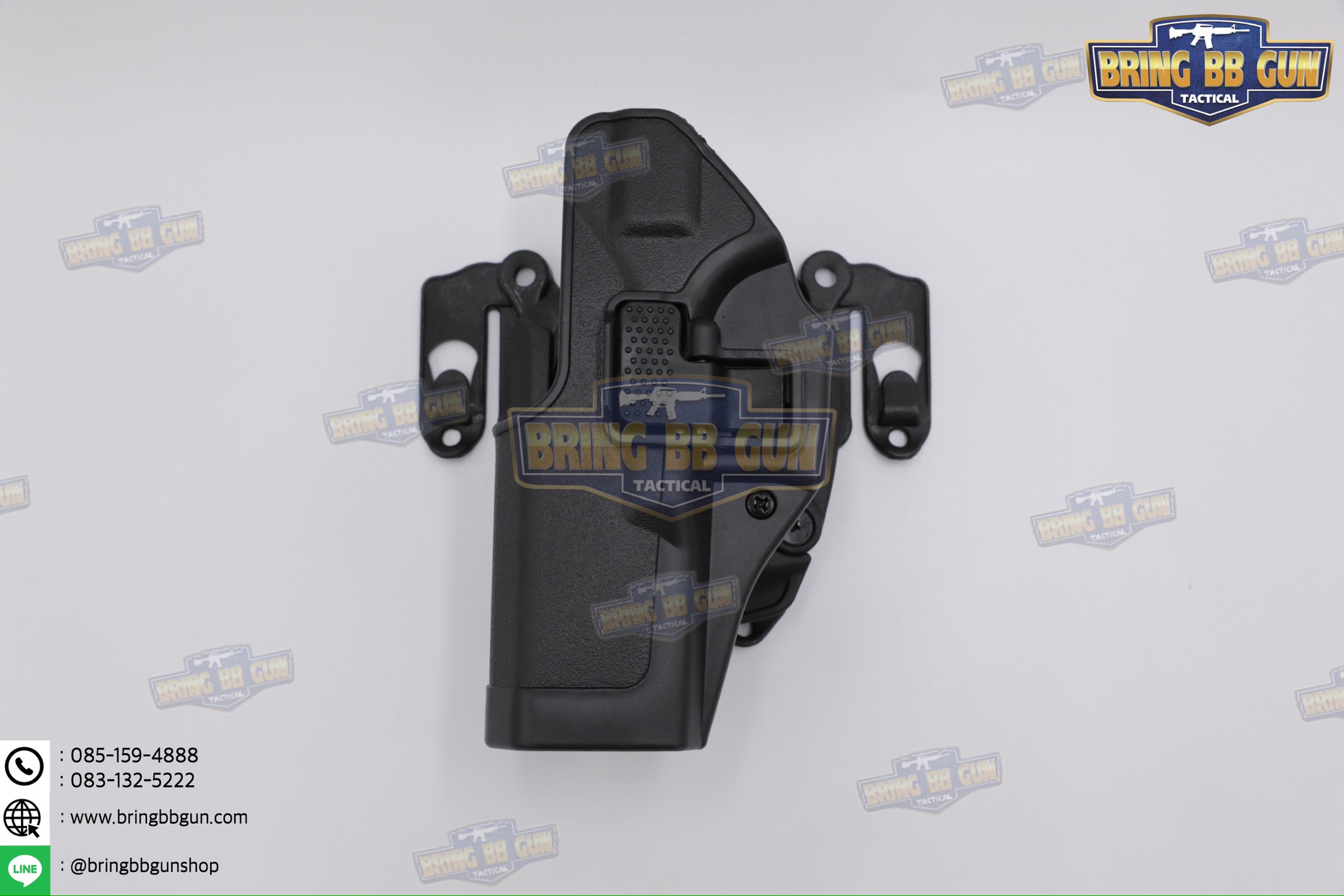 Adapter ปลดไวซองปืน BT + เพลทร้อยเสื้อเกราะ BH (TEK-MOUNT+Molle Plate) (360 Degree base adapter) (QUICK CONNECT MOUNTING SYSTEM) (Insert Disk and Receiver) (Blade)