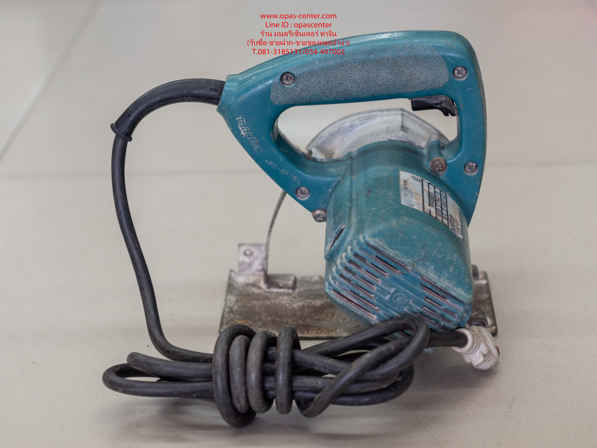 เครื่องตัดคอนกรีต มากีตาร์ Makita รุ่น 4100NH ของแท้ สภาพดี ใช้งานได้ปกติ