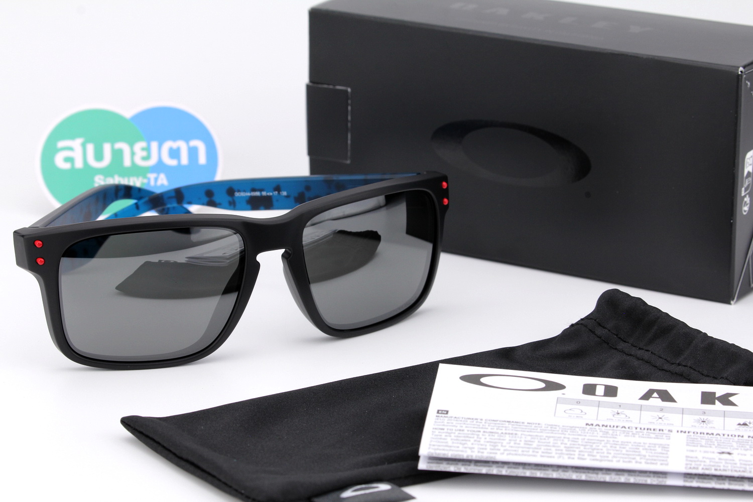 Oakley Holbrook Matte Black/Prizm Black SKU#OO9244-69