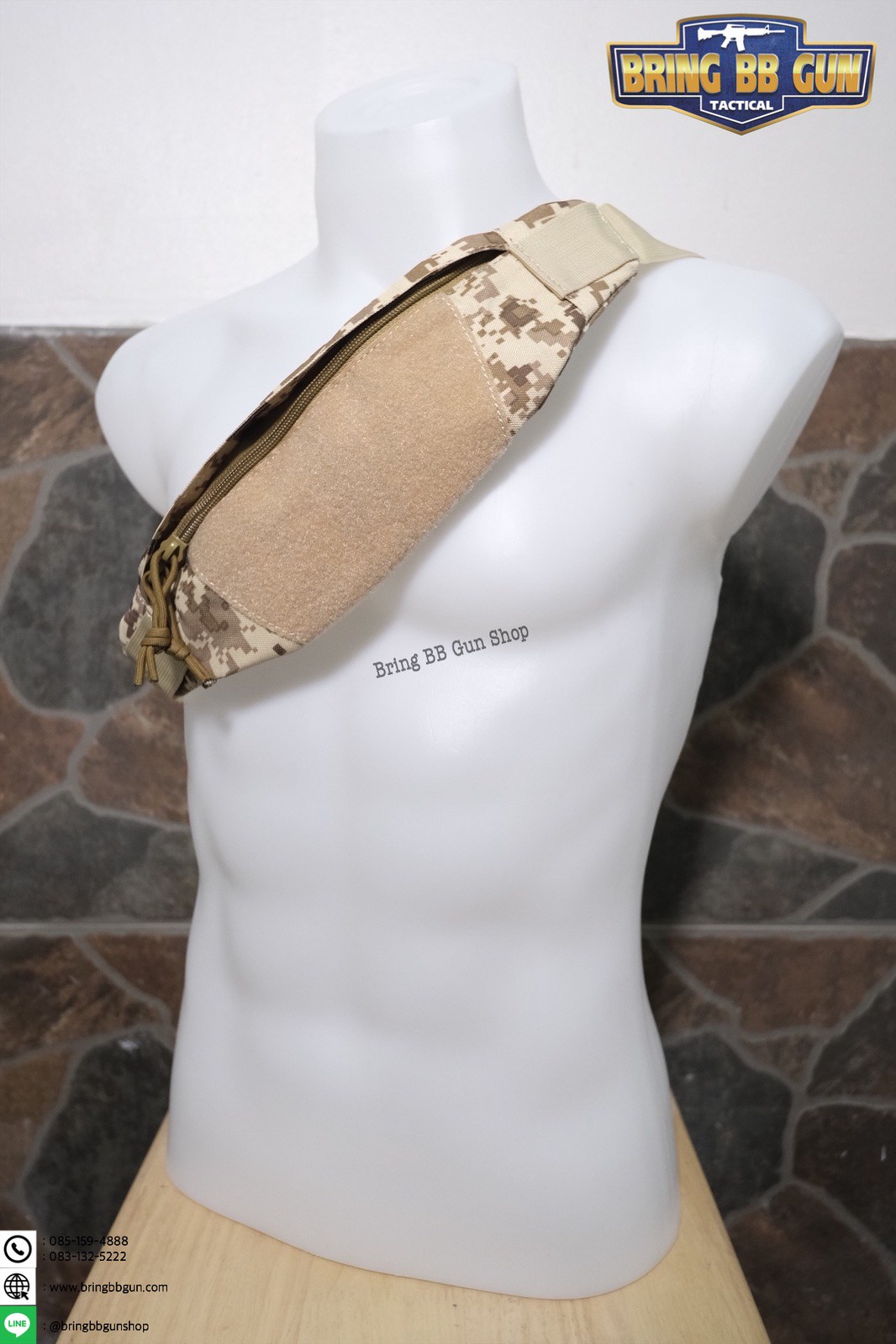 กระเป๋าสะพายข้าง-คาดอก-คาดเอว รุ่น Mini (คาดเอวจักรยาน)