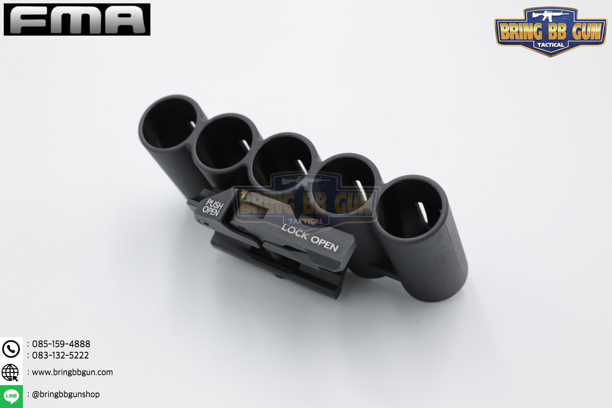 แผงกระสุนลูกซองแบบติดราง ยี่ห้อ FMA (FMA SH-5 Shell Holder)