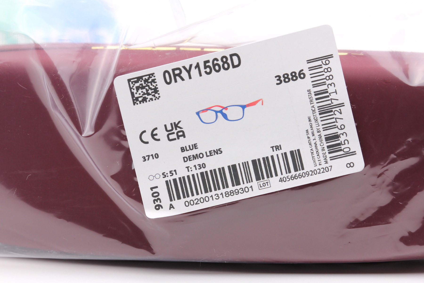 กรอบสายตาเด็ก RayBan RY1568D 3710