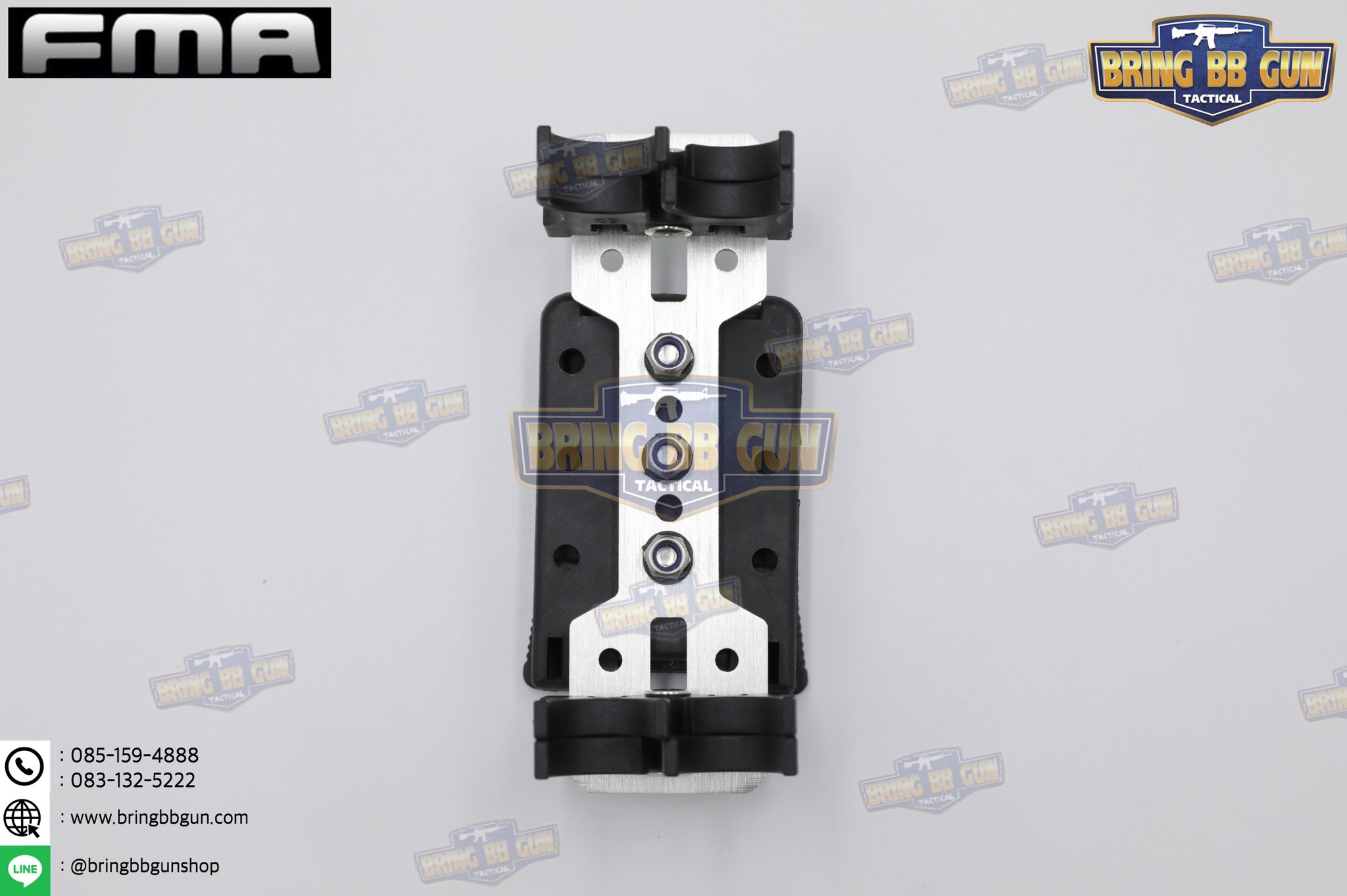 จิงโจ้ใส่กระสุนลูกซอง 4 นัด (แผงกระสุนลูกซองจิงโจ้โหลดเร็ว 4 นัด) ยี่ห้อ FMA รุ่น บอดี้อลูมิเนียม FMA Pratical 4Q shotshell Carrier（CNC)